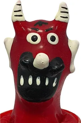 Productafbeelding van Condomerie - Creatieve, Handgeschilderde Preservatieven. Model: "De Duivelsmond" 2