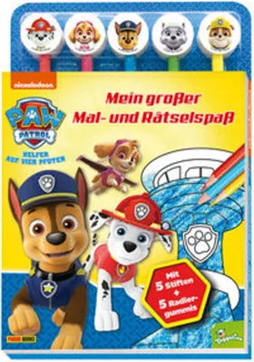 Produktbild von PAW Patrol: Mein großer Mal- und Rätselspaß