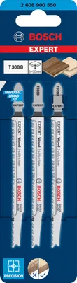Image de 3 Lames de scie sauteuse BOSCH EXPERT T 308 B