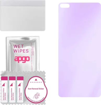 Produktbild von apgo Hybrid Schutzglas, kompatibel mit Huawei P40, Anti-Blue, 9H Härte, toller Ersatz für Hartglas, kratzfester Displayschutzglas, Displayschutz, Full Glue