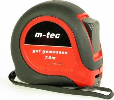Produktbild von Taschenbandmass 'm-tec'  5 m Gummi-ummantelt