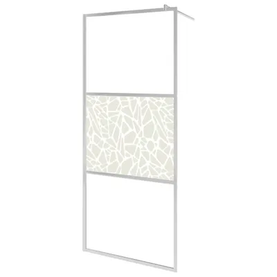 Produktbild von vidaXL Duschwand für Begehbare Dusche ESG-Glas Steindesign 80x195 cm