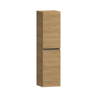 Produktbild von Badschrank MITO - Braun - 30x120x30 cm - hängend Badmöbel Badezimmer Badezimmermöbel
