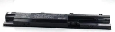 Produktbild von Akku für Hewlett-Packard 708457-001 Li-Ion 10,8 Volt 4400 mAh schwarz.