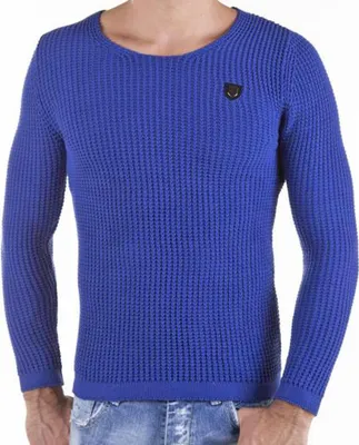 Produktbild von Red Bridge Herren Men of the Year Strickpullover Pullover Saxe Blau S