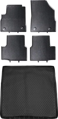Produktbild von Gummi Kofferraumwanne + Fußmatten Set für Opel Astra K Caravan, Bj. 2015-