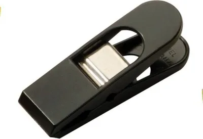 Produktbild von Briefklemmer Maxi Peg 26x80mm VE=2 Stück schwarz