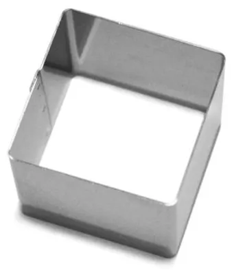 Produktbild von Semifreddo Ausstecher Quadrat Edelstahl