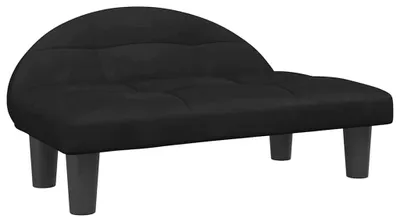 Obrázek produktu pro vidaXL Pelíšek pro psy černý 70x52x30 cm Velvet