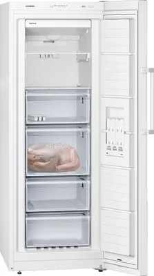 Produktbild von Siemens Gefrierschrank, Standgerät, noFrost, 200l, 161x60cm, , weiß, 1 Stk.