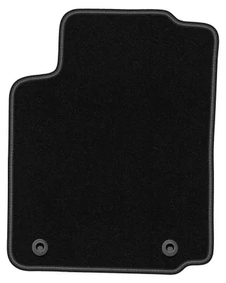 Produktbild von Fahrermatte Velours für Citroen C2 2003-2009 (Schrägheck) – 1-tlg, Schwarz, passgenau – Wielganizator BASIC