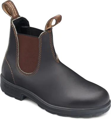 Produktbild von Blundstone Blundstone 500 Stout Braun Leather (500 Series) Rindsleder Größe: 47 Schmal