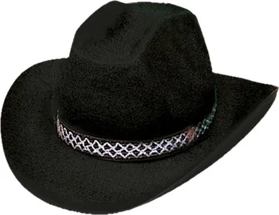 Produktbild von Mottoland Faschingskostüm Cowboyhut Dallas Erwachsener schwarz, Größe STD, Farbe original