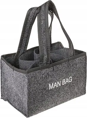 Produktbild von MIJOMA Filz Flaschenträger für 6 Flaschen Grau