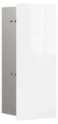 Immagine prodotto di emco asis pure Ensemble brosse WC module, montage encastré, charnière de porte à droite, façade en verre, 436x170mm, 975527405, 975527405
