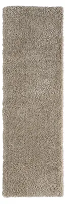 Obrázek produktu pro Koberec MY-RUG, koberec s vysokým vlasem Shaggy Star, 300x80, béžový, mírně lesklý, extra nadýchaný, běhoun