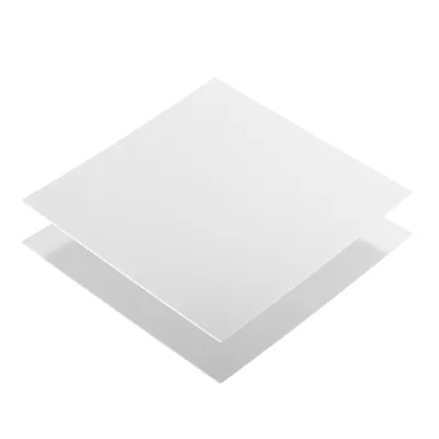 Produktbild von Polystyrol Platten WEIß Bastelplatten Kunststoffplatten Modellbau, Bastelplatte 3mm, 100x49cm