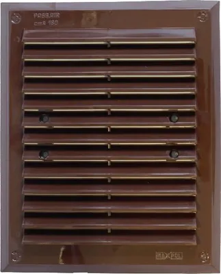 Produktbild von Lüftungsgitter 175*215Mm Braun 832 - Kra 002832