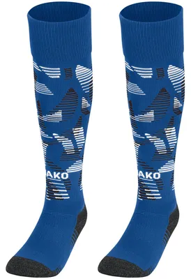 Image de Chaussettes JAKO Sonic bleu roi/noir/blanc 3 (35-38)