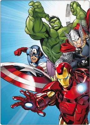 Produktbild von Kinderdecke Marvel Avengers