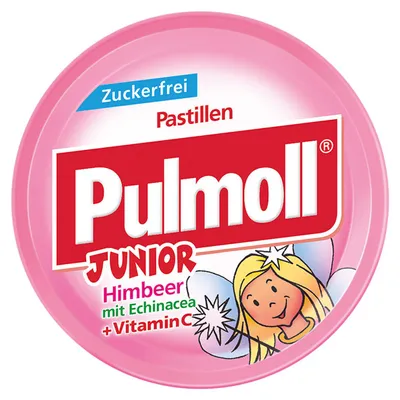 Produktbild von Pulmoll Junior Halsfee Himbeere OZ