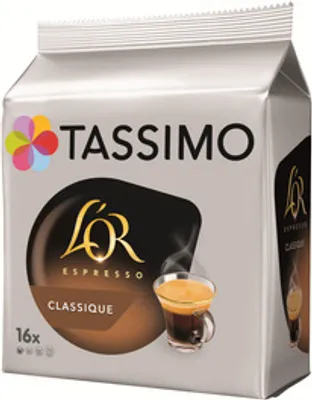 Produktbild von Tassimo® L'OR Espresso Classique - 16 Getränke