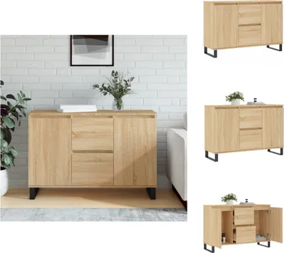 Obrázok produktu pre vidaXL Príborník Sonoma dub 104x35x70 cm materiál na báze dreva - Príborníky