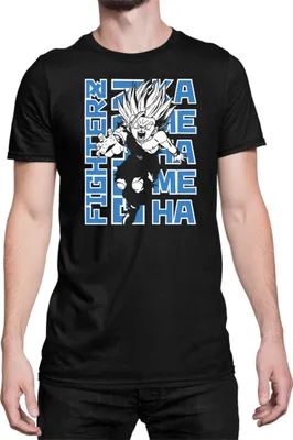 Produktbild von Herren T-Shirt Dragon Anime Manga Ball Z Kamehameha, Man 3XL / Schwarz