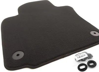 Obrázok produktu pre Podlahová rohož pre vodiča pre VW Golf 5 6 Jetta Scirocco pasuje do velúrovej autokobercovky na strane vodiča - čierna