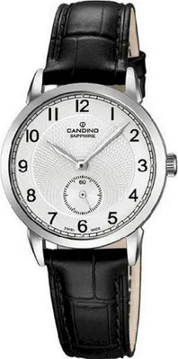 Produktbild von Candino Uhr Damen C4593/1 Lederarmband schwarz 5 ATM