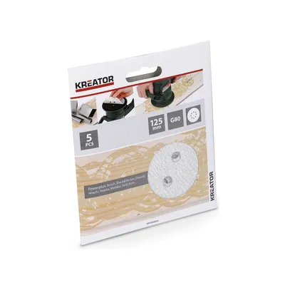 Produktbild von 5 Schleifscheiben K80 Ø 125 mm KRT230555