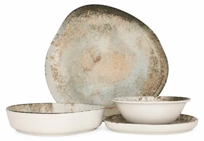 Obrázek produktu pro Sada nádobí Rinart - Obvara - 24 kusů - 6 osob - porcelán