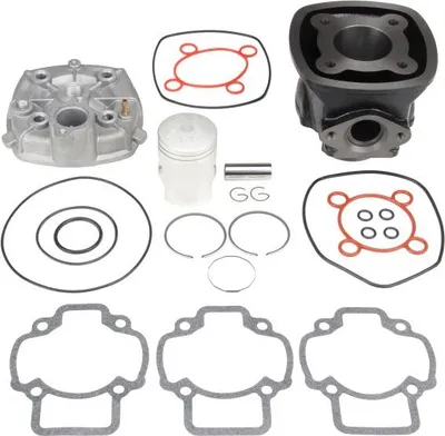 Zdjęcie produktu dla Zestaw cylinder + głowica 50cc 40mm (4-zwojowy) do Piaggio LC NRG NTT Quartz Zip / Gilera Runner (do 1997)