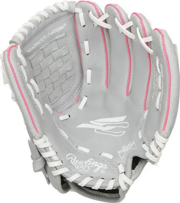 Obrázek produktu pro Rawlings SCSB105P Měkké celokožené rukavice Sure Catch Series pro mládež 10,5 palce | Chytání levou rukou