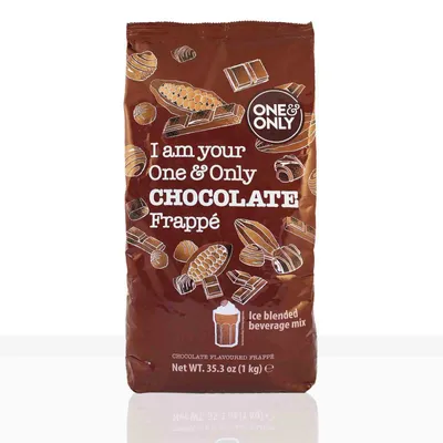 Produktbild von One&Only Frappe Chocolate - 6 x 1kg Schokopulver Instantpulver Milchshake