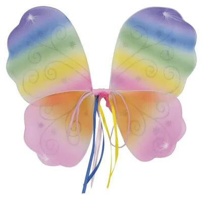 Produktbild von PartyPro Neon-Schmetterlingsfee-Set für Kinder