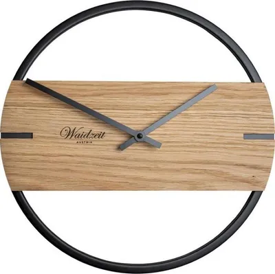 Produktbild von Waidzeit - Wanduhr - Novum - Eiche - WNE-04