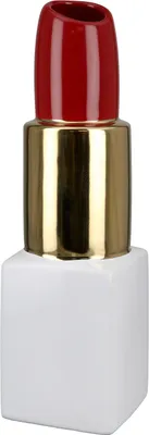 Produktbild von Gilde Keramik Vase Lippenstift "Milano" VE 4 32487