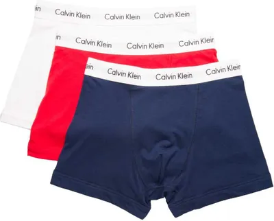 Immagine prodotto di Boxer uomo CALVIN KLEIN trunk cotone elasticizzato elastico a vista logato articolo U2662G, size M / IN 32-34 / cm.81-86, Cotone 95%,Spandex 5%