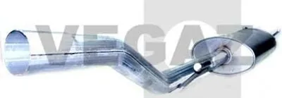 Produktbild von VEGAZ MS-325 Mittelschalldämpfer Schalldämpfer passend für MERCEDES-BENZ SPRINTER 3-t Kasten (903) SPRINTER 3-t Bus (903) SPRINTER 2-t Kasten
