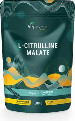 Zdjęcie produktu dla Vegavero L-Citrulline Malate Powder | 500 g | wegański