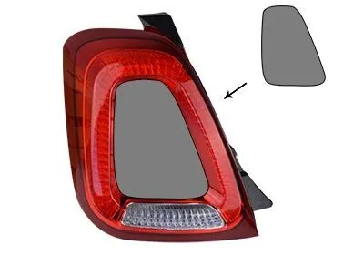 Produktbild von VAN WEZEL Rückleuchte Heckleuchte Links für FIAT 500 (312) für ABARTH 500 / 595 / 695 Schrägheck (312)