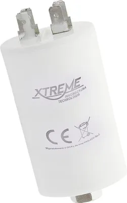 Zdjęcie produktu dla Kondensator silnikowy Xtreme (4 µF, 450 V AC, wtyk)