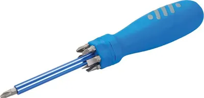 Produktbild von Silverline - Multibit-Schraubendreher mit Magnetstab