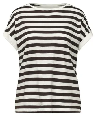 Produktbild von Street One LTD QR yds basic shirt w.deco espresso brown 40