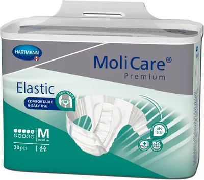 Immagine prodotto di Molicare Premium Elastic Slip 5 gocce taglia M 30 pz