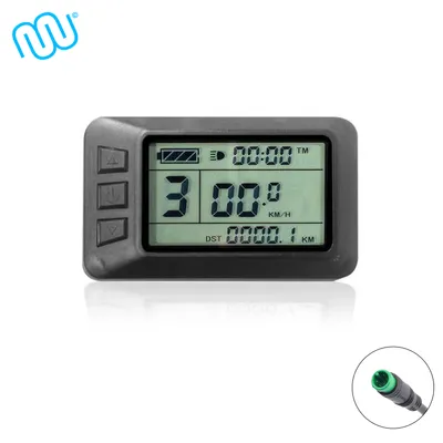 Obrázok produktu pre windmeile | Displej KT-LCD7U, vodotesný, Julet 5 Pin, palubný počítač, LCD displej, e-bike, elektrobicykel, pedelec, 24V/36V/48V