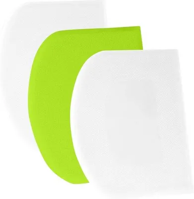 Immagine prodotto di Tagliabasta in plastica con superficie antiscivolo - Raschietto con bordo in plastica - 11,7 x 9,3 x 0,2 cm