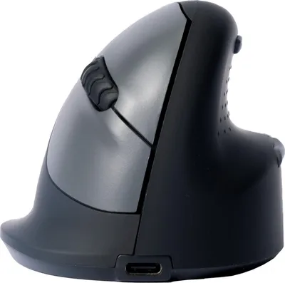 Immagine prodotto di R-GO Tools R-Go Tools Mouse ergonomico R-Go HE Break con software Break, grande (dimensione della mano ≥ 185 mm), per destrorsi, Bluetooth, nero