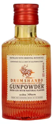 Produktbild von Drumshanbo Gunpowder Irish Gin with California Orange Citrus 43% Vol. 0,05l